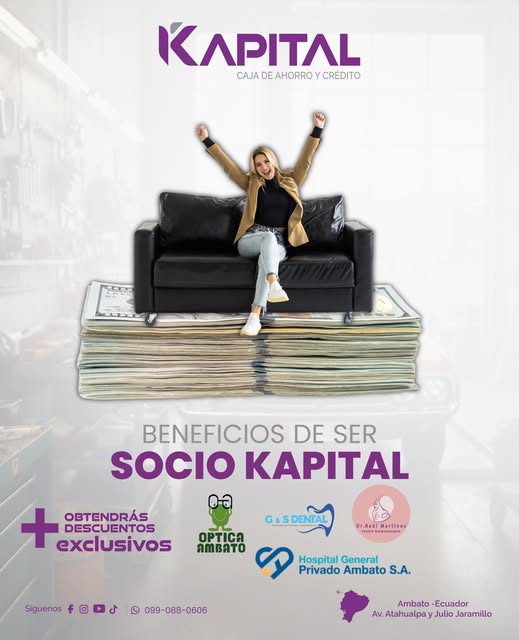 caja kapital beneficios socio